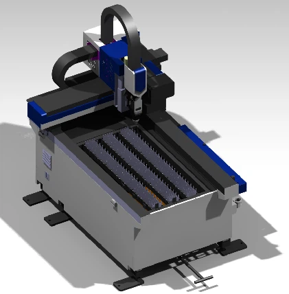 Medium Power 0612 Open Type Fiber Laser Cutting Machine