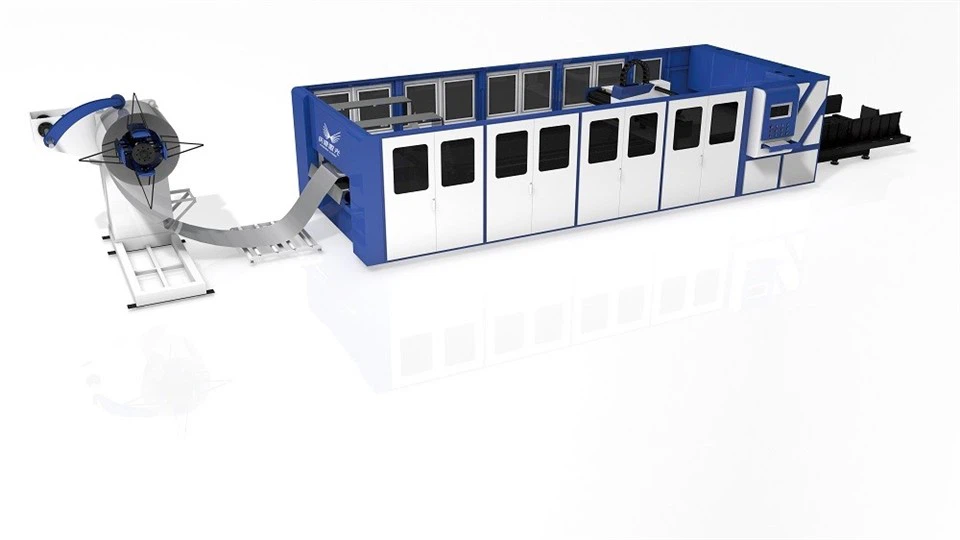 QY Mild Steel Coil Laser Cutting Machine For Sale