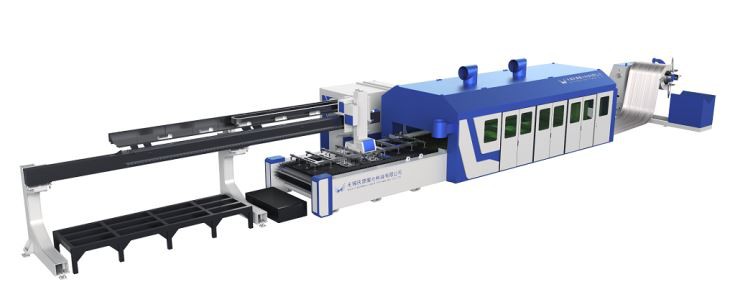 Coil Fed Laser Cutting Machine 1000W And 1500W