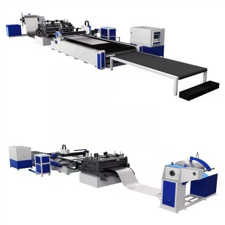 1500*3000mm Laser Cutter Factory Price Coil Feed Metal Fiber Laser Cutting Machine With Rolling Table And Auto Unloading