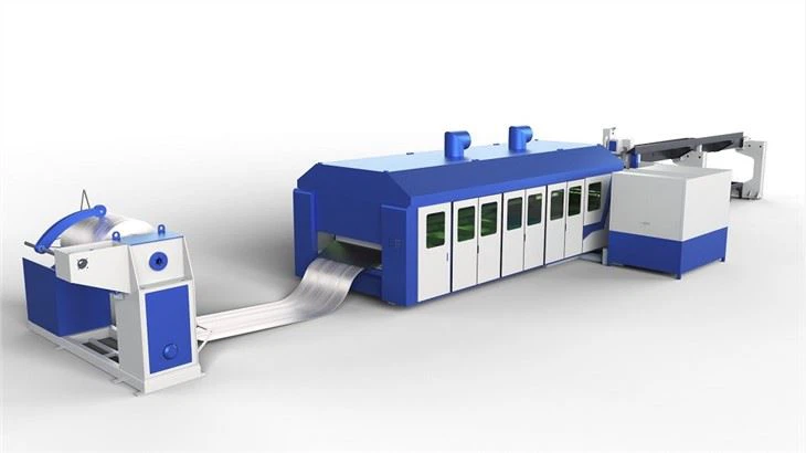 Rolled Steel Laser Cutting Machine