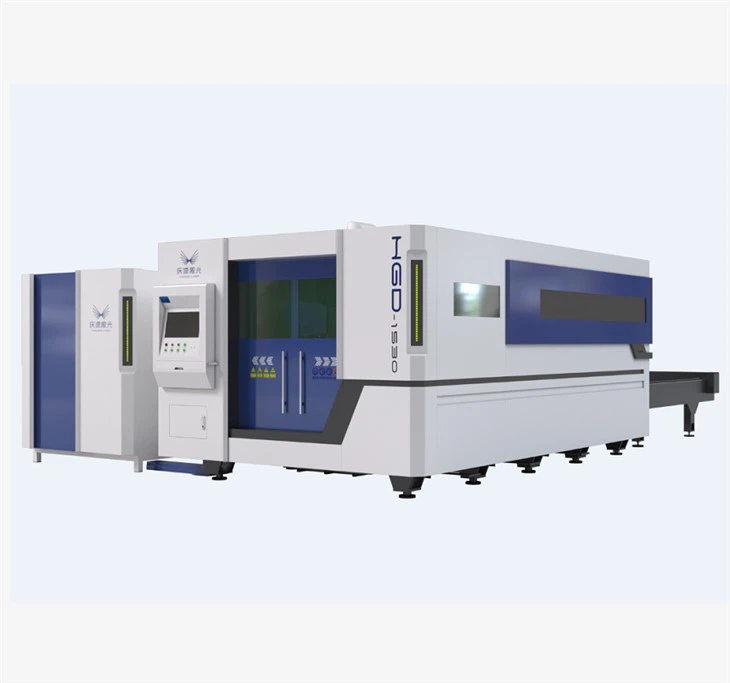 Fully Enclosed Fiber Laser Cutter Super High Precision Cnc Laser Cutting Machine For Metal