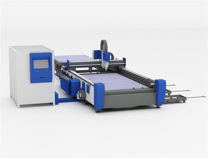Large Format Single Platform Laser Cutting Machine For Metal Sheet