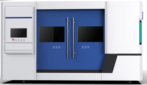 QY 2580GD Metal Sheet Laser Cutter Exchange Table Fiber Laser Cutting Machine Of Affordable Price