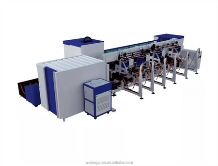 Semi-automatic Loading 0260 CNC Tube Pipe Laser Cutting Machine For Metal